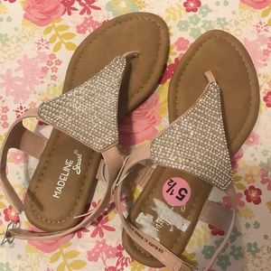 Madeline Stuart bling sandals